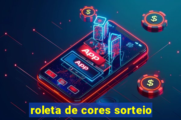 roleta de cores sorteio